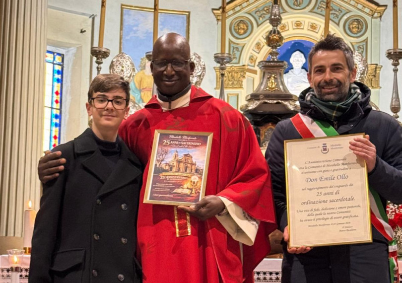 A Mirabello Monferrato festa per il patrono e per don Emile